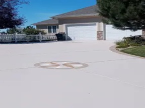 Painted trim and detail